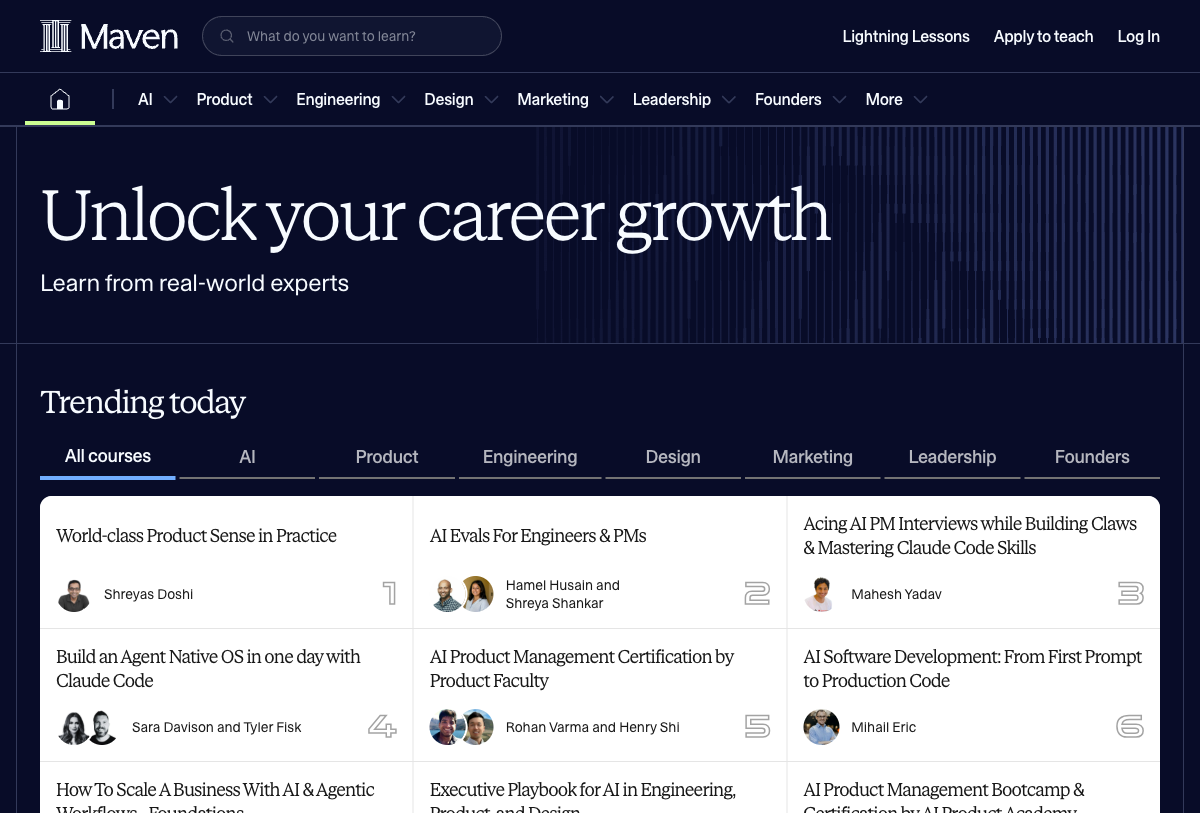 Maven screenshot