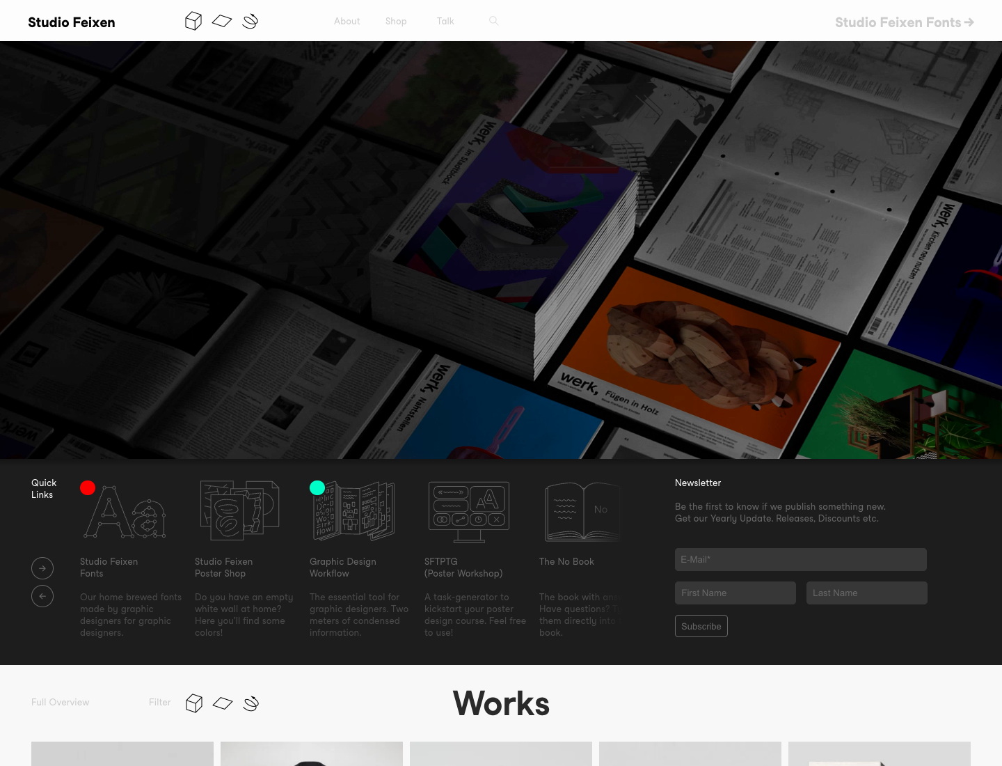 Studio Feixen homepage